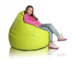 Sedací vak malá koule limetkově zelená TiaHome