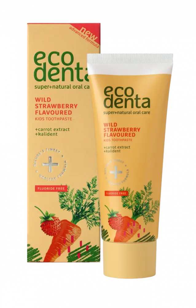 Ecodenta dětská zubní pasta s vůní lesních jahod, 75ml