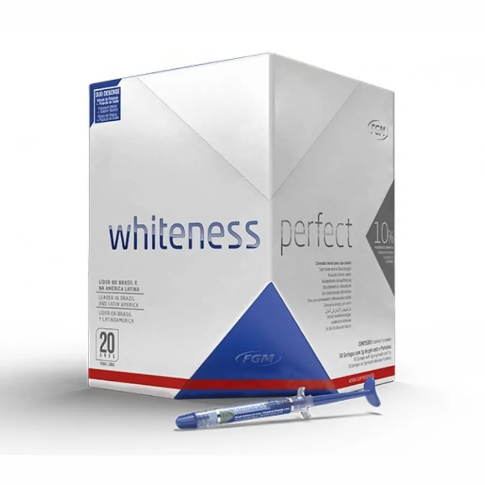 FGM Whiteness Perfect bělící gel FP 10% Kit (5x3g)