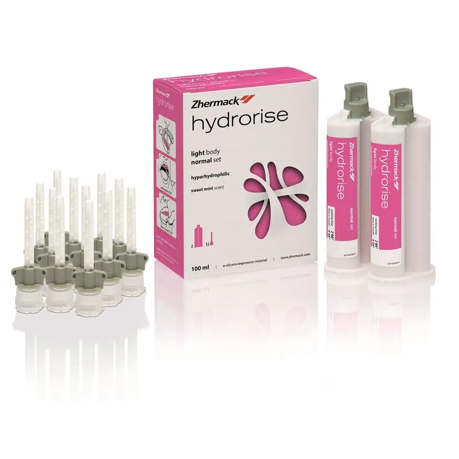 Zhermack Hydrorise Light Body A-silikonový otiskovací materiál, 2x50ml
