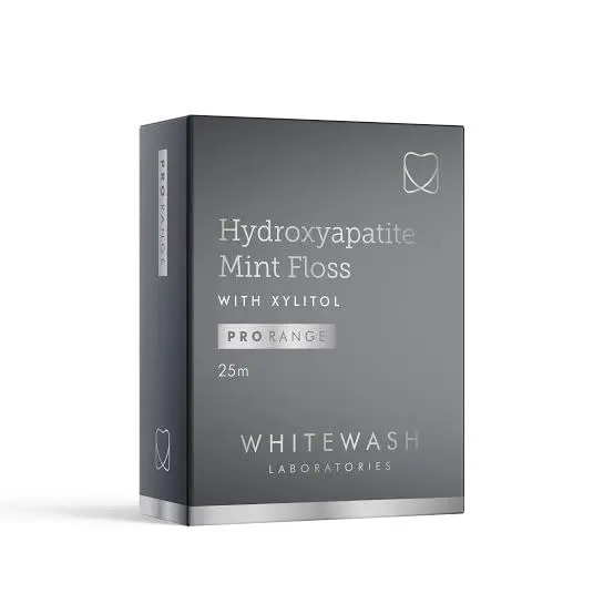 Whitewash zubní nit s hydroxyapatitem (mint), 25m