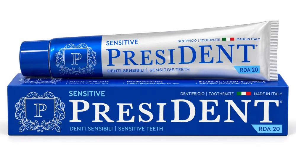 PRESIDENT Zubní pasta Sensitive 75 ml