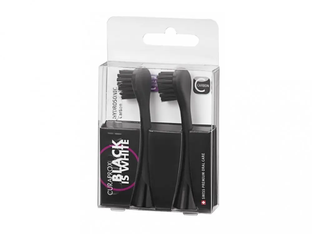 CURAPROX Hydrosonic Black is White hlavice 2ks