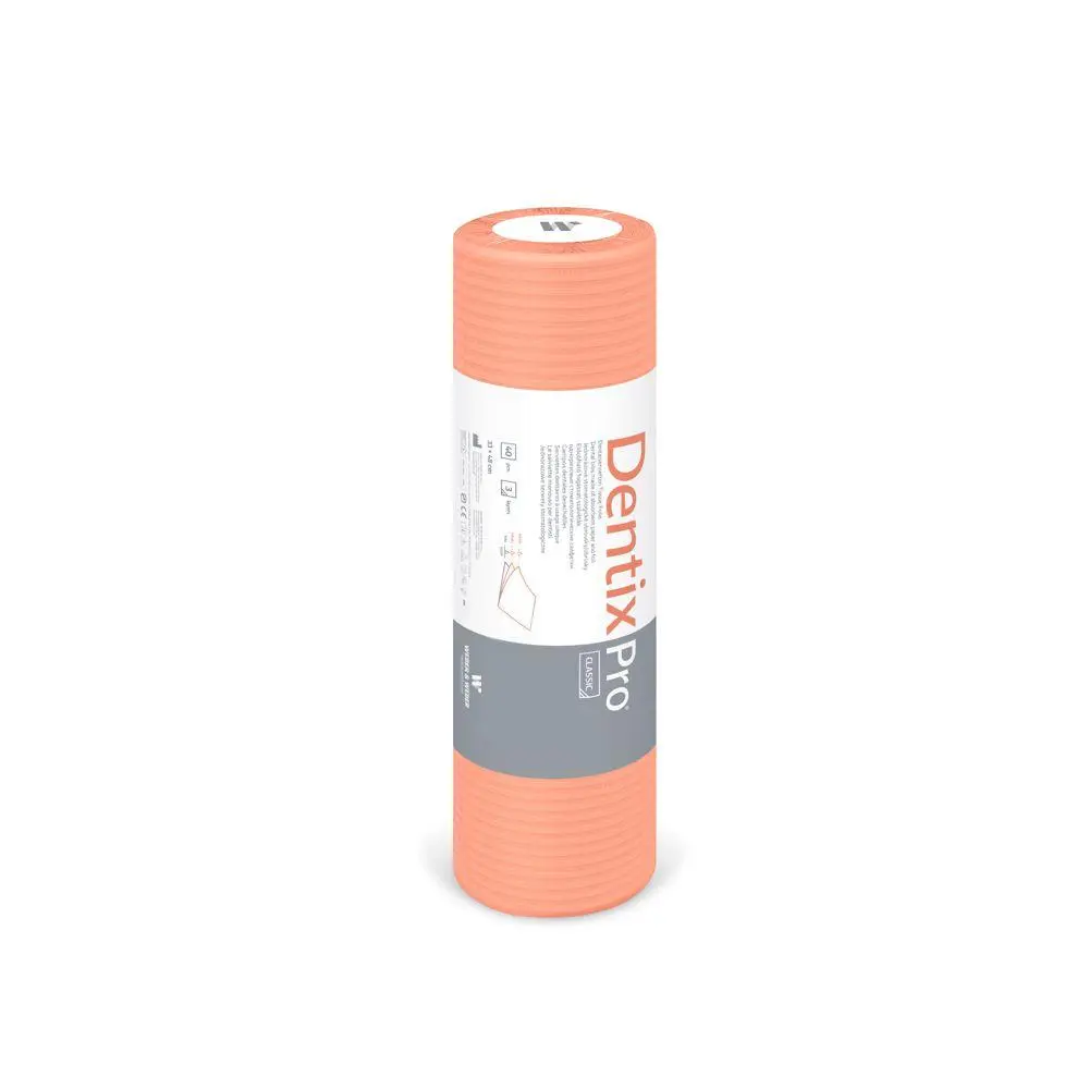 Dentix Pro Classic dentální podbradníky 33x48cm (meruňkové), 40ks