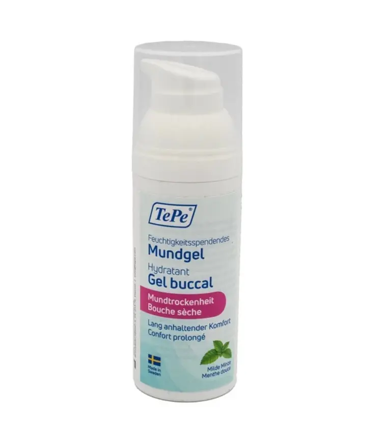 TePe Dry Mouth hydratační gel pro suchá ústa (mint), 50ml