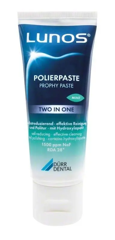 Lunos Polierpaste Two in One (mint), 100g