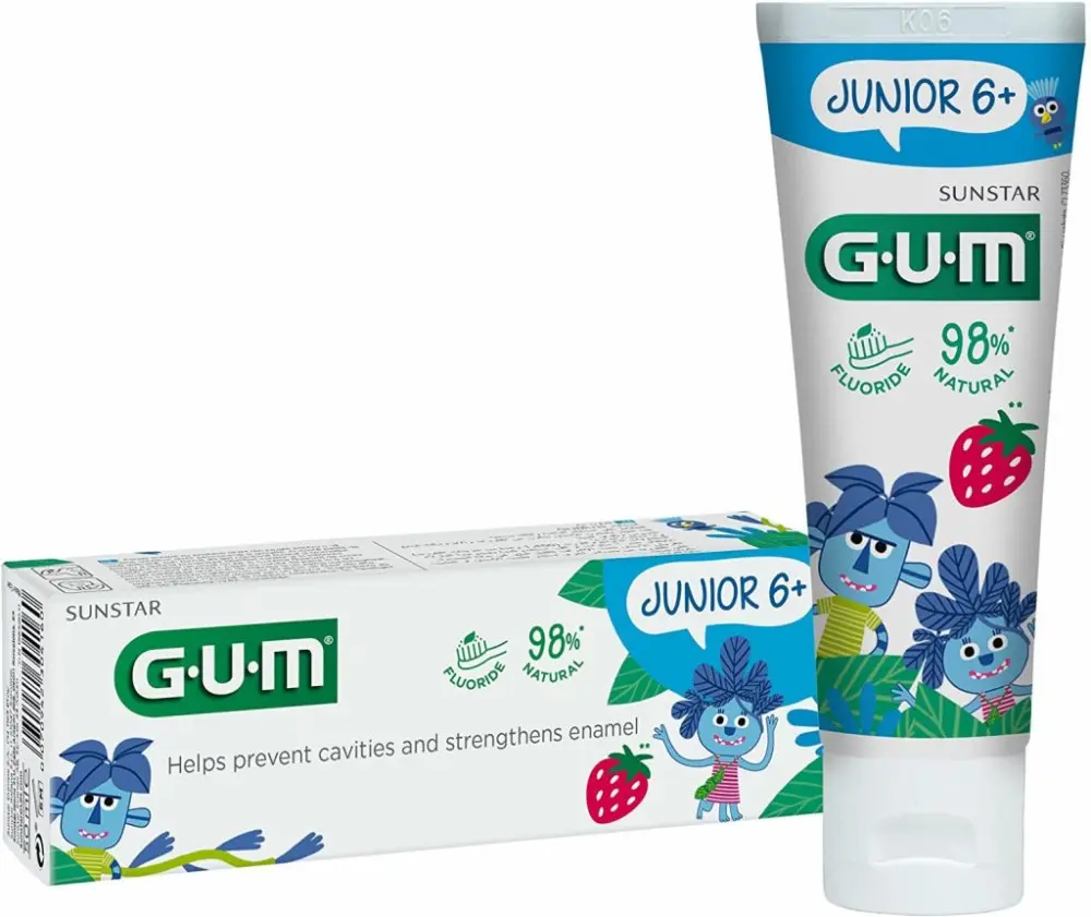GUM Junior zubní pasta (6-12 let), 50ml