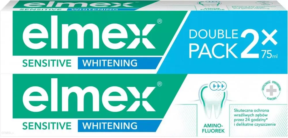 elmex Sensitive Whitening zubní pasta duo 2x75ml