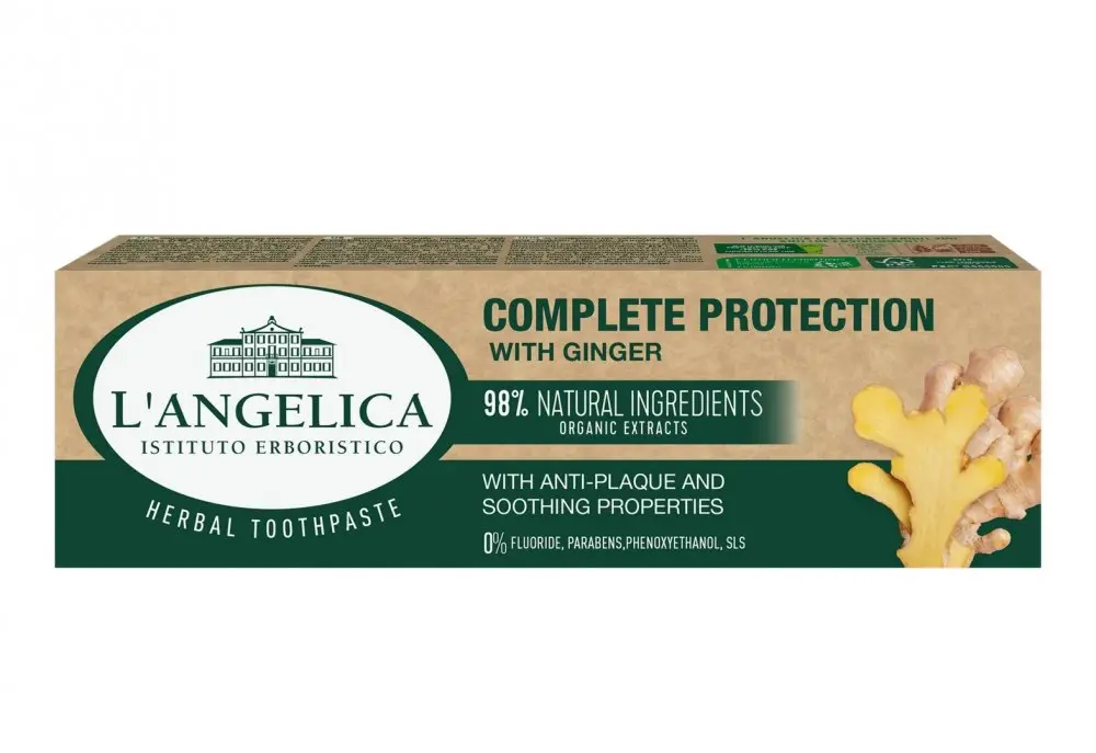 L'ANGELICA Complete Protection zubní pasta se zázvorem, 75ml