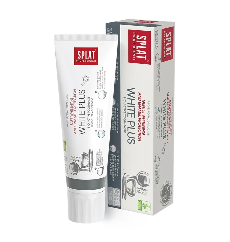 SPLAT Professional WHITE PLUS zubní pasta 100ml
