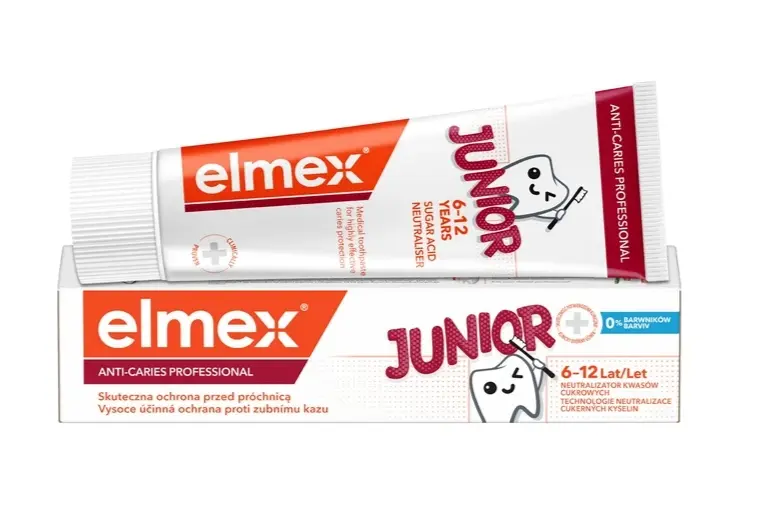 elmex® Anti-Caries Professional Junior dětská zubní pasta pro děti ve věku 6-12 let