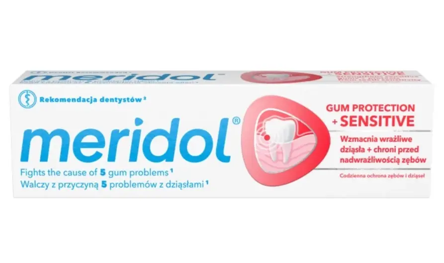 Meridol Complete Care + Sensitive zubní pasta na citlivé dásně, 75ml
