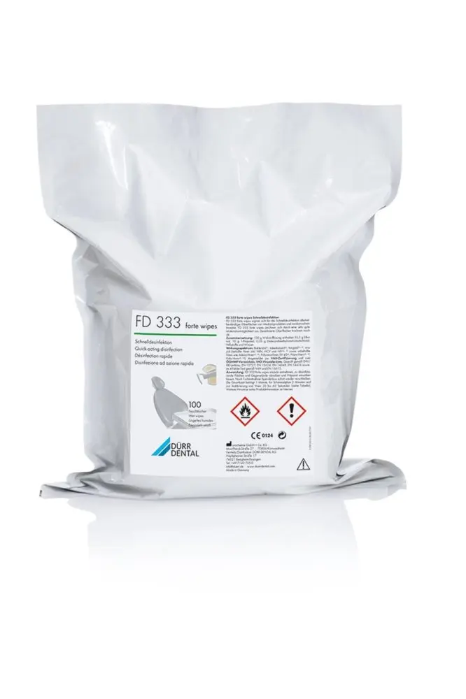 DÜRR FD 333 forte dezinfekční ubrousky (30x20cm), 100ks