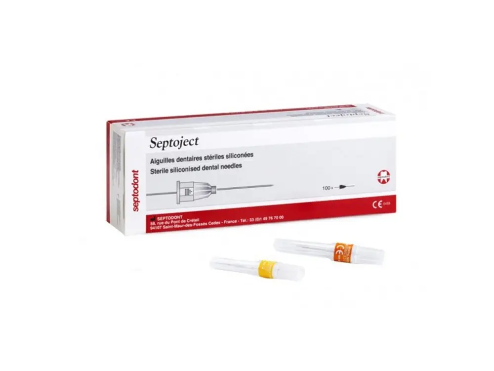 Septoject karpulové sterilní jehly 30G (0,30 x 16mm), 100ks
