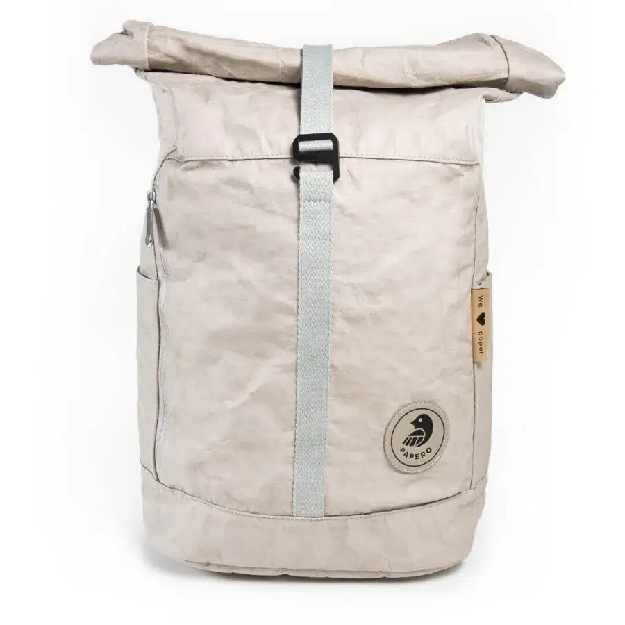 Papero Bags papírový rolovací batoh YETI šedý 32l