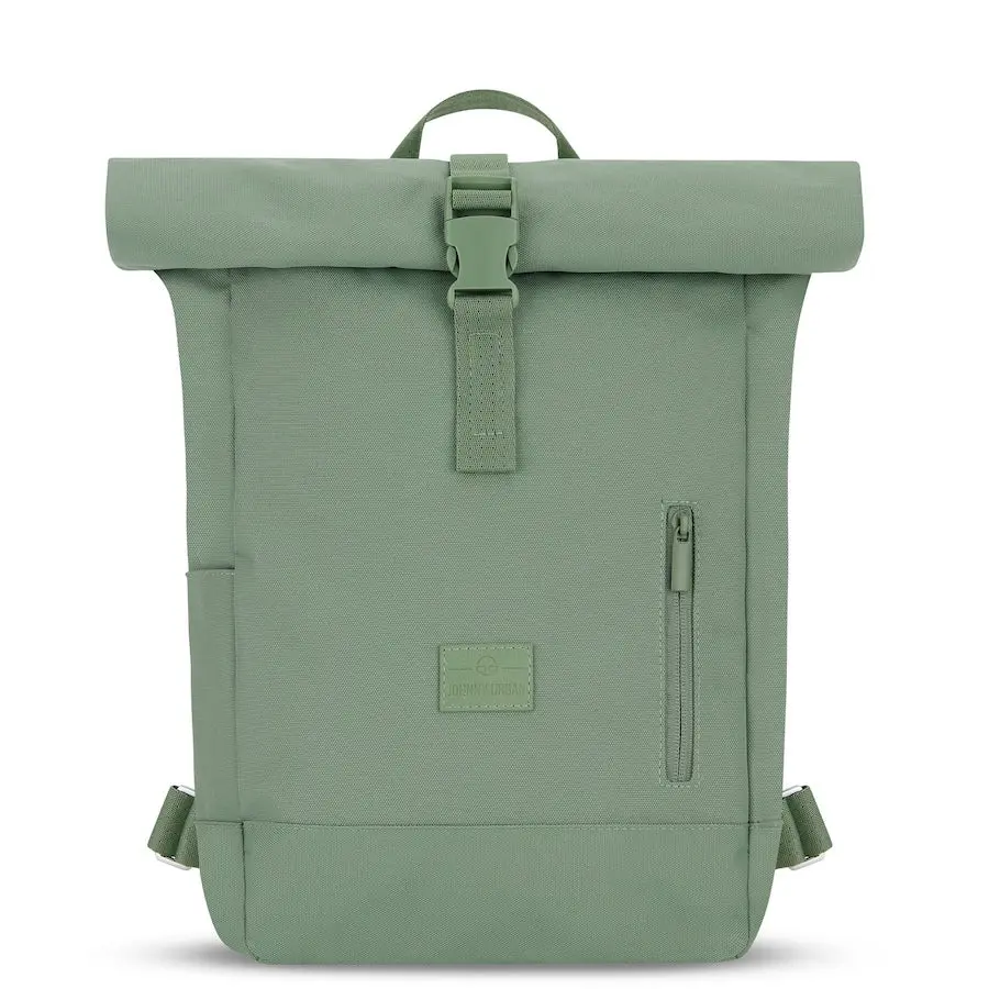 Johnny Urban Rolovací batoh Robin Small šedozelený 11,5l