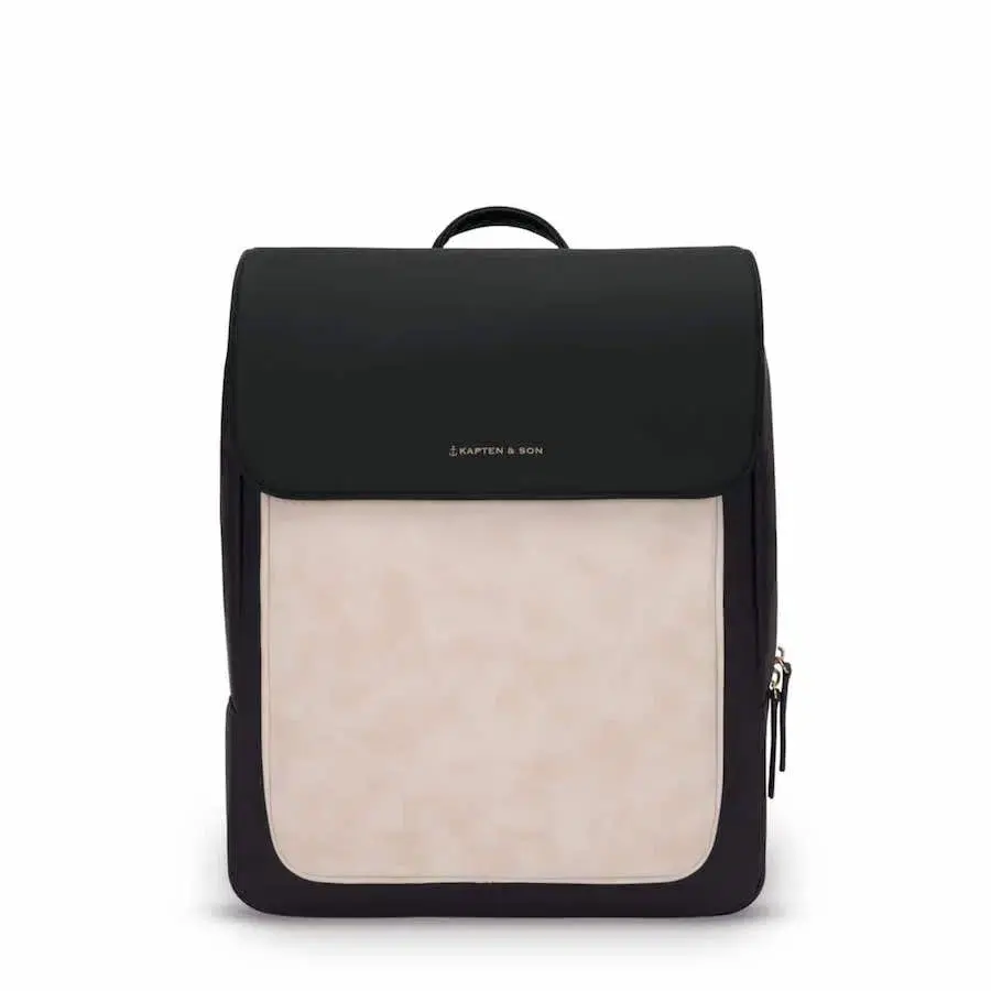 Kapten & Son Dámský městský batoh Tromso cream black 9l