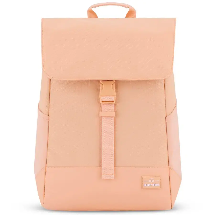 Johnny Urban Městský batoh s klopou Mika peach 15,5l