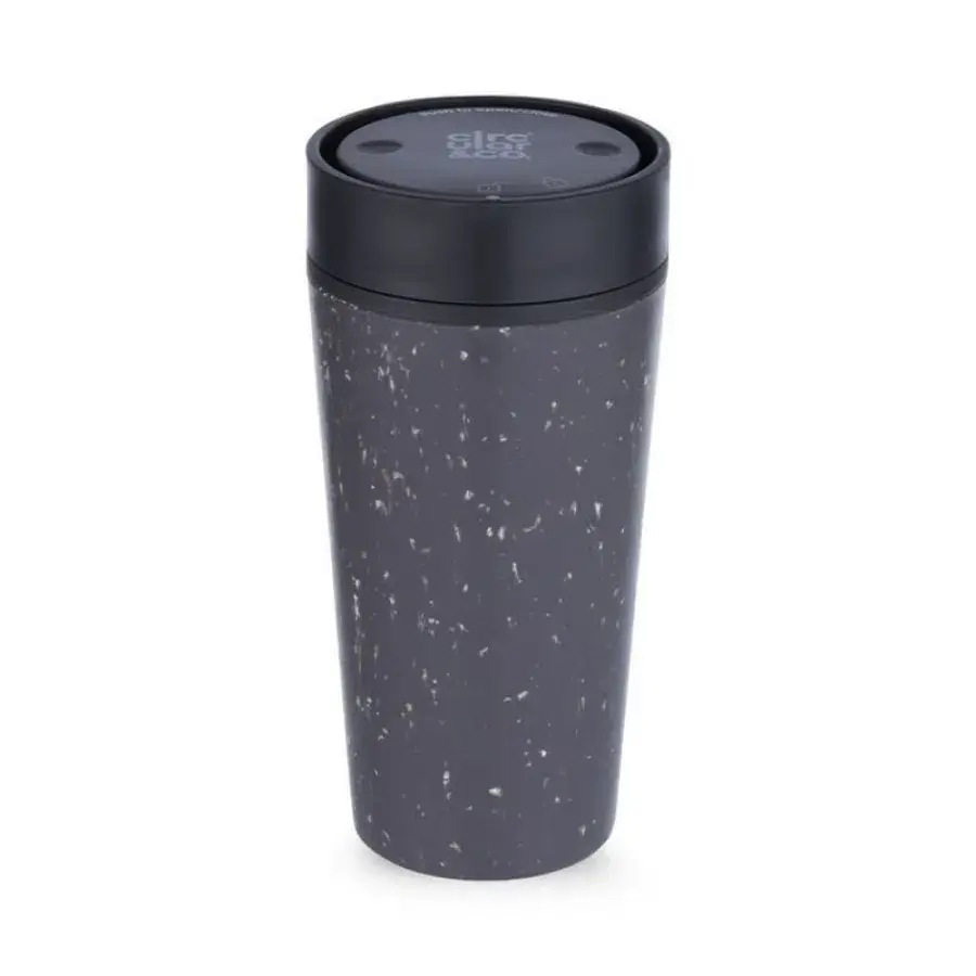 Circular & Co. Recyklovaný kelímek na pití 340ml Grey and Ink Black