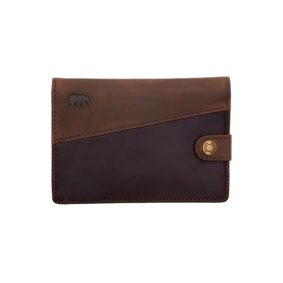 Alaskan Maker kožená peněženka Handy Max Wood