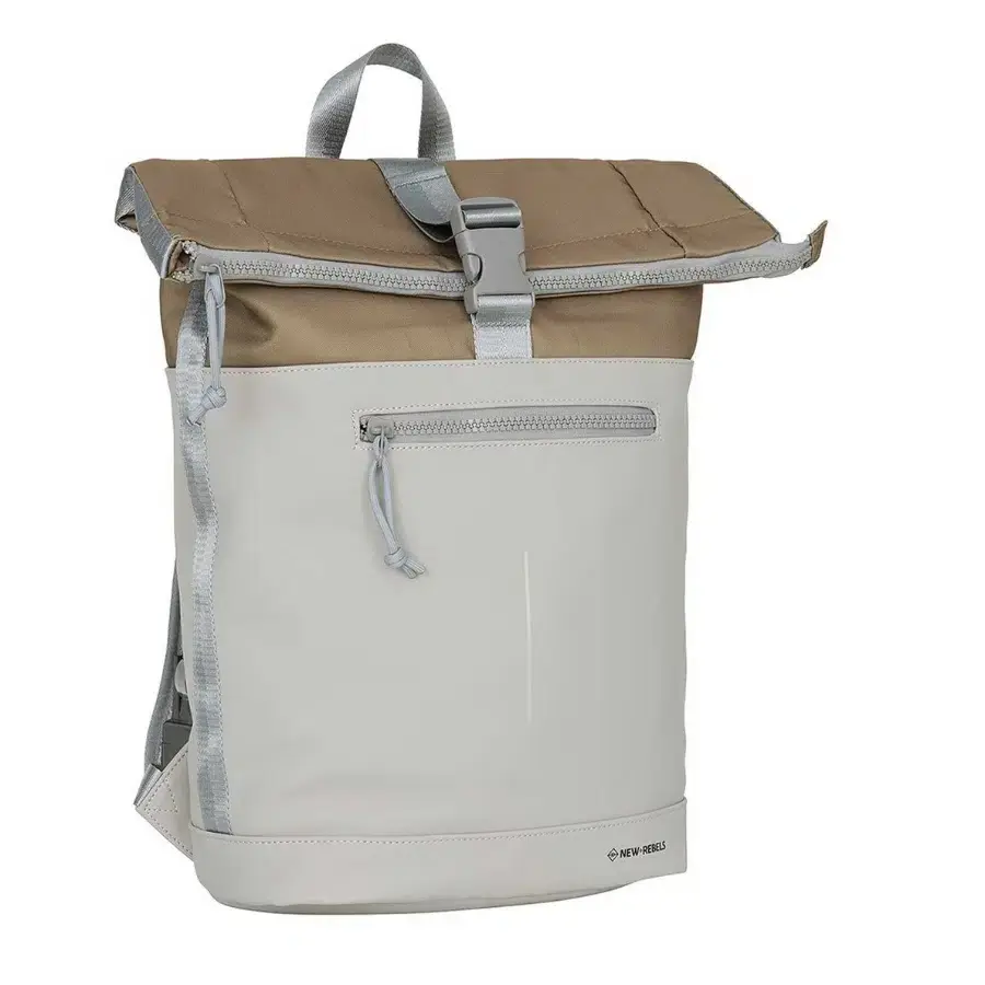 New Rebels Voděodolný rolovací batoh Ferron grey 19l