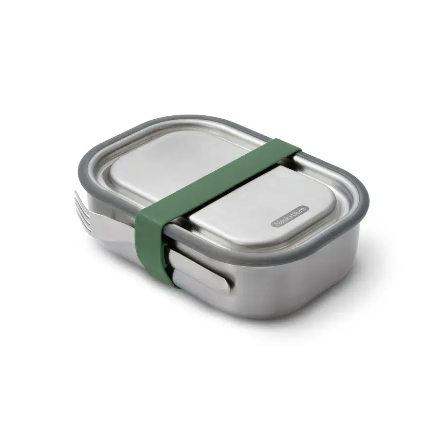 Black and Blum Lunchbox nerezová ocel olive objem 1l