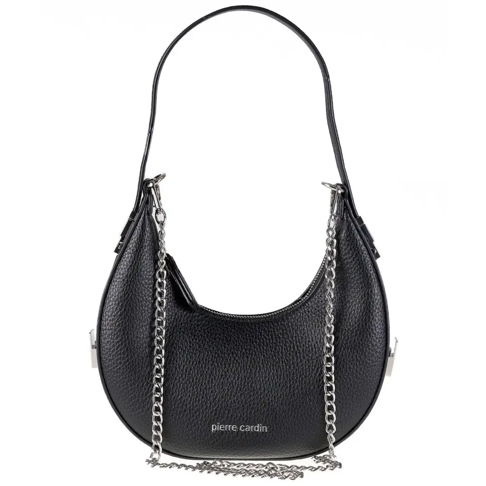 Pierre Cardin Elegantní dámská kabelka 18196 Černá Černá 18196-YILA03-NERO