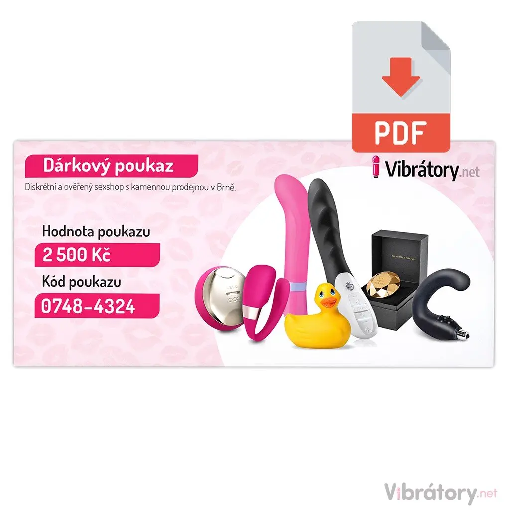 Dárkový e-poukaz v hodnotě 2500 Kč