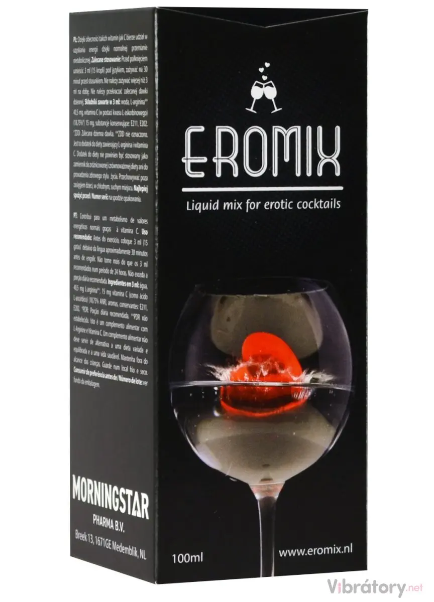 Afrodiziakální kapky pro ženy i muže Eromix