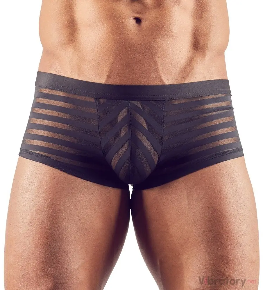 Boxerky Svenjoyment s pruhy černé