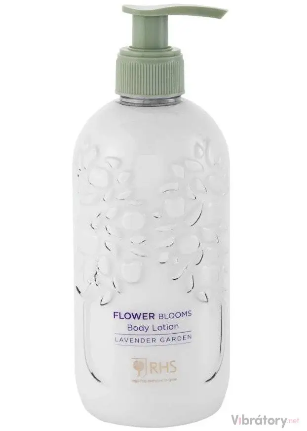Tělové mléko Heathcote & Ivory Flower Blooms Lavender Garden – levandule, eukalyptus, rozmarýn, 300 ml