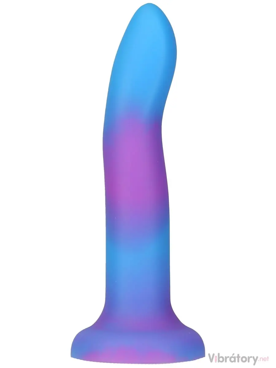 Světélkující tvarovatelné dildo s přísavkou RAVE 8"