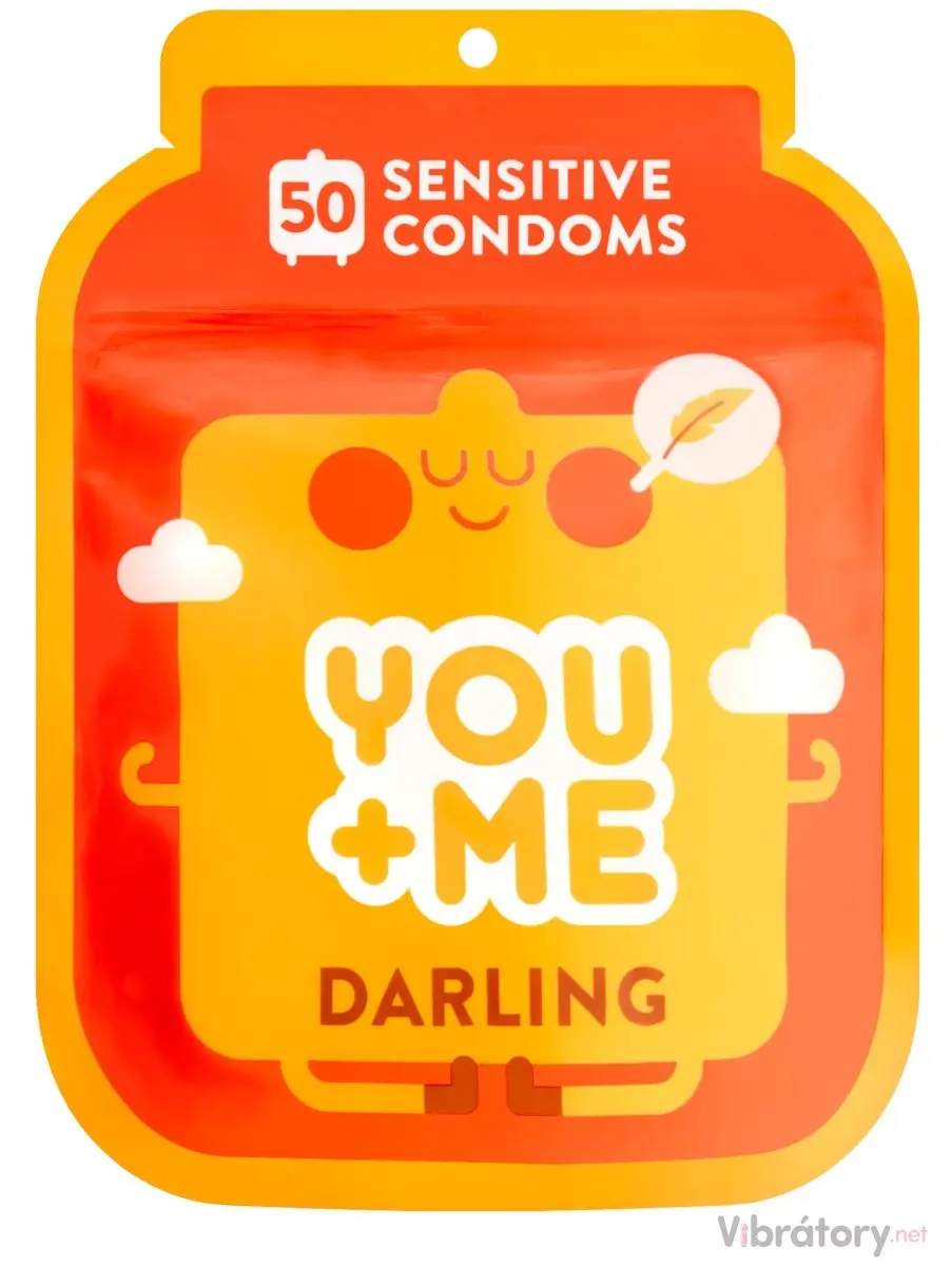 Extra tenké kondomy YOU+ME Darling, 50 ks