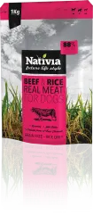 Nativia Real Meat Beef&Rice 8kg Exp.09/26
