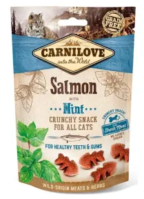 Carnilove Cat Crunchy Snack Salmon with Mint 50g