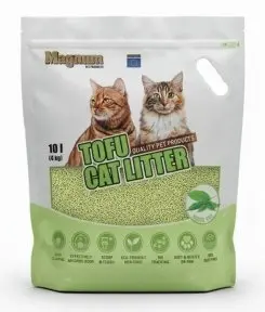 Magnum TOFU cat litter GREEN TEA 4kg/min. absorpce 10l