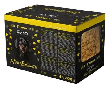 Fitmin For Life Piškoty pro psy MINI multipack 4× 200 g