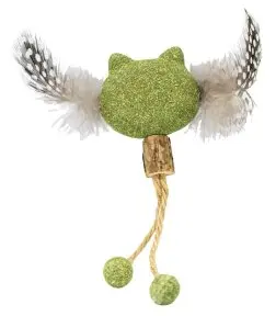 HipHop Cat Catnipová kočička s peříčky 5/15cm