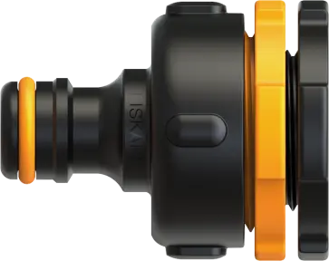 Fiskars Spojka ke kohoutku Comfort, multi (1/2", 3/4", 1")