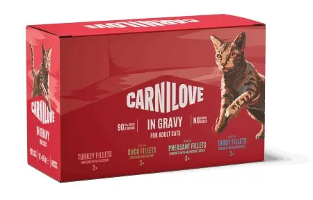 Carnilove Gravy pouch for cats Multipack 12x85g