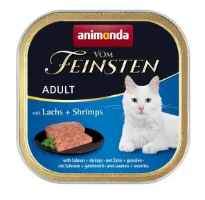 Animonda Paštika pro kočky Adult s lososem a garnátem 100g