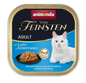 Animonda Paštika pro kočky Adult s lososem v bylinkové omáčce 100g