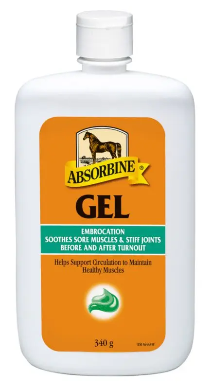Absorbine Bylinné Mazání Gel, láhev 340 g (Absorbine Bylinné mazání gel pro bolavé svaly, šlachy a klouby, láhev 340 g)