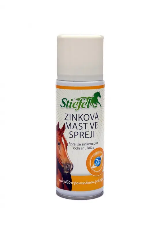 Zinková mast ve spreji (Stiefel Zinková mast ve spreji pro použití při kožních problémech, láhev 200 ml)