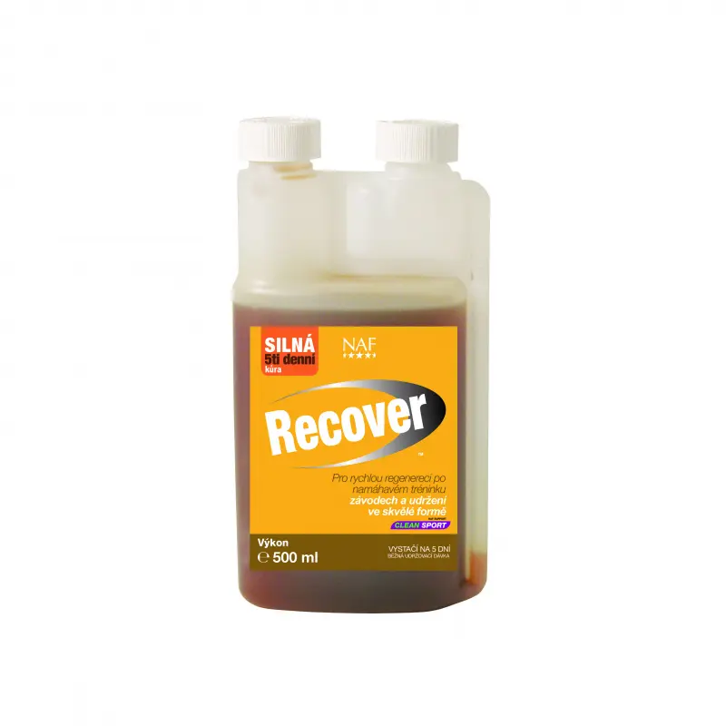 NAF Recover pro zotavení po náročném výkonu (NAF Recover pro zotavení po náročném výkonu, láhev s dávkovačem 500ml)