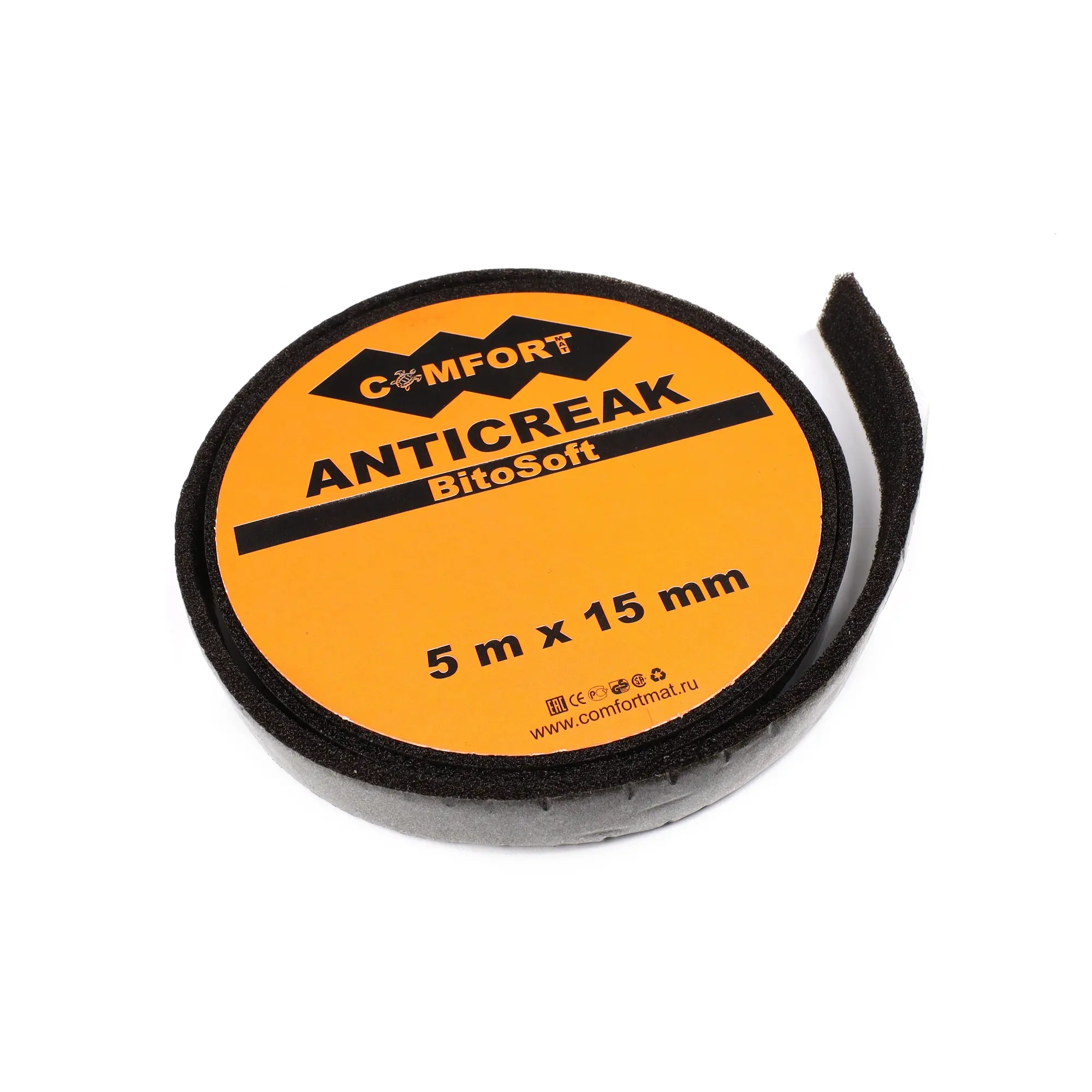 Těsnicí páska Comfortmat Bitosoft Anticreak (5 m x 15 mm)