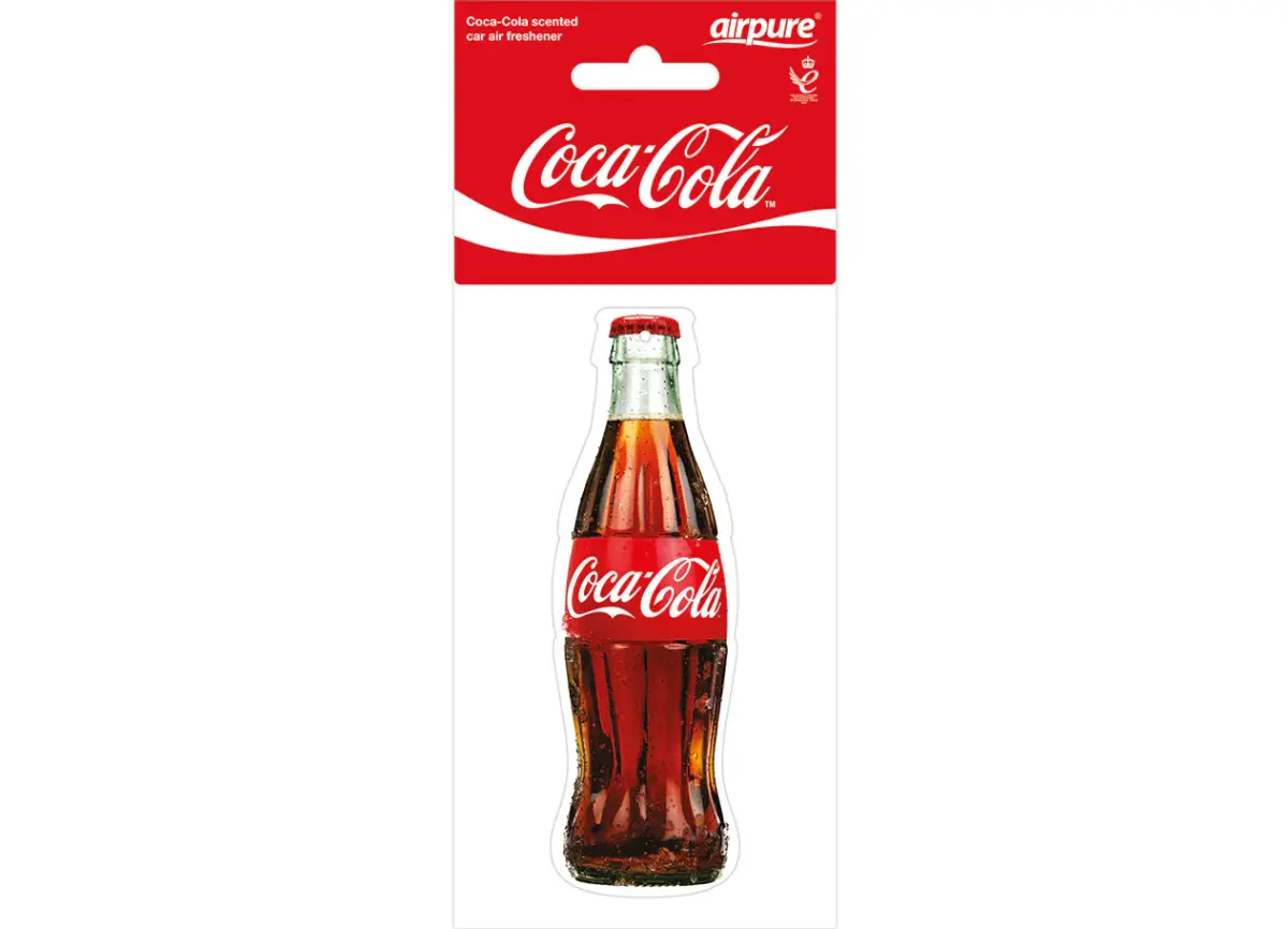 Osvěžovač vzduchu Airpure Coca-Cola závěsná vůně, vůně Coca Cola Original - lahev