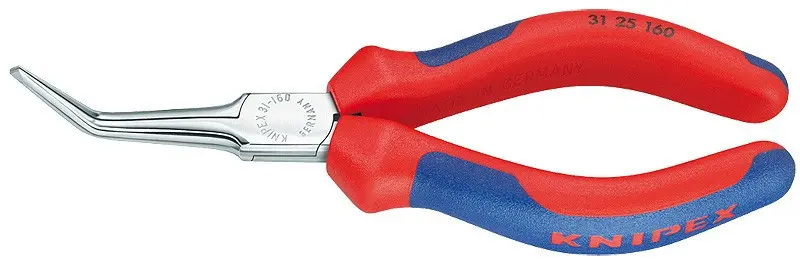 Zahnuté půlkulaté kleště 160 mm Knipex s dlouhými čelistmi - 3125160