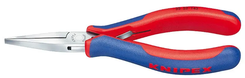 Montážní kleště pro elektroniku 145 mm KNIPEX 35 52 145 - leštěná hlava, vícesložkové návleky 35 52 145