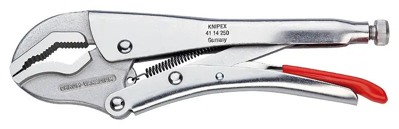 Samosvorné kleště leskle zinkované 250 mm - 4114250